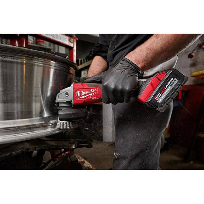 M18 FUEL 18V Lithium-Ion Brushless Cordless 4-1/2 in./5 in. Grinder with Variable Speed & Slide Switch (Tool-Only)
