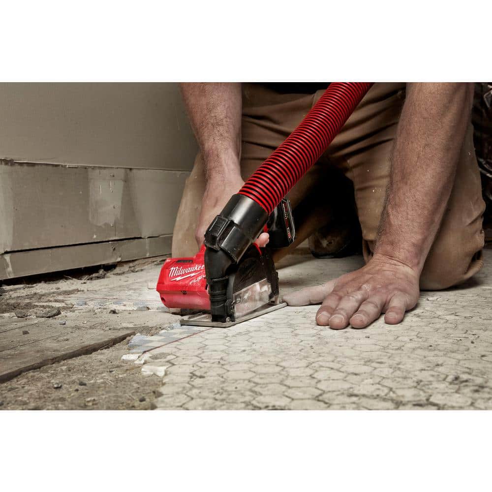 M12 FUEL 12V 3 in. Lithium-Ion Brushless Cordless Cut Off Saw Kit with One 4.0 Ah Battery Charger and Bag
