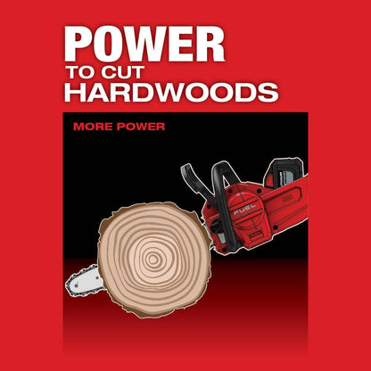 M18 FUEL 16 in. 18V Lithium-Ion Brushless Battery Chainsaw Kit with 12.0 Ah Battery and M18 Rapid Charger