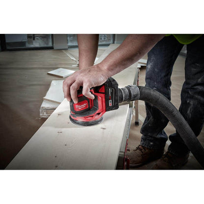 M18 18V Lithium-Ion Cordless 5 in. Random Orbit Sander with (1) 5.0 Ah, (1) 2.0 Ah Battery and Charger