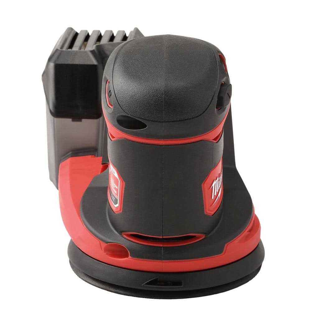 M18 18V Lithium-Ion Cordless 5 in. Random Orbit Sander with (1) 5.0 Ah, (1) 2.0 Ah Battery and Charger