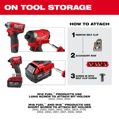 SHOCKWAVE Impact Duty Alloy Steel Screw Driver Bit Set (70-Piece)