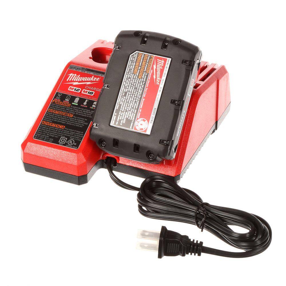 M18 18V Lithium-Ion Cordless Grease Gun 2-Speed with (1) 1.5Ah Batteries, Charger, Tool Bag
