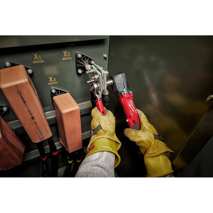 M12 FUEL 12V Lithium-Ion Brushless Cordless 3/8 in. Right Angle Impact Wrench (Tool-Only)