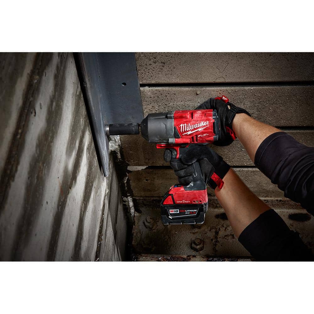 M18 FUEL ONE-KEY 18V Lithium-Ion Brushless Cordless 3/4 in. Impact Wrench with Friction Ring (Tool-Only)