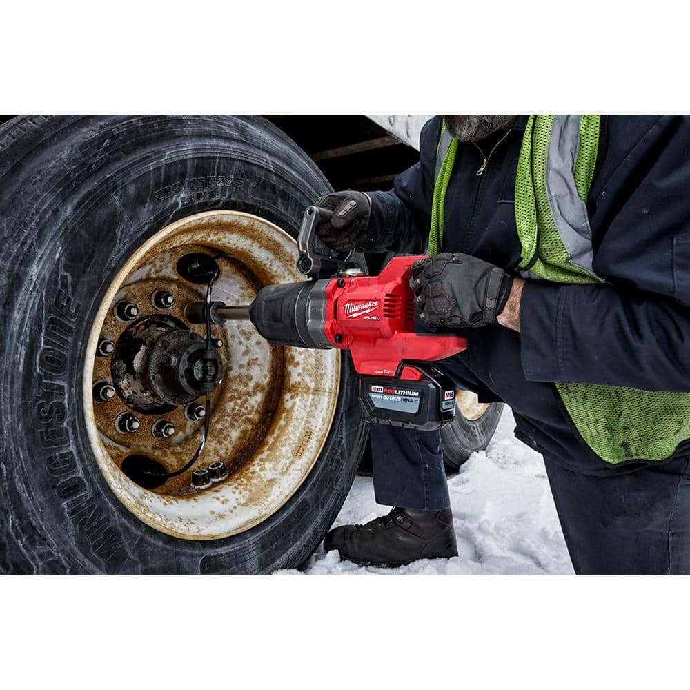 M18 FUEL 18V Lithium-Ion Brushless Cordless 1 in. Impact Wrench Extended Reach D-Handle (Tool-Only)