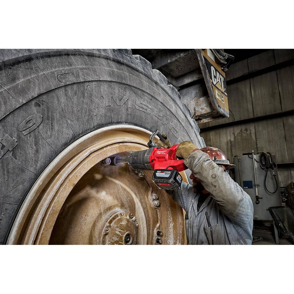 M18 FUEL 18V Lithium-Ion Brushless Cordless 1 in. Impact Wrench Extended Reach D-Handle (Tool-Only)