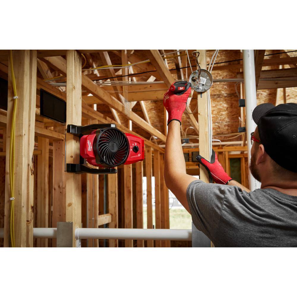 M12 12-Volt Lithium-Ion Cordless Jobsite Fan (Tool-Only)