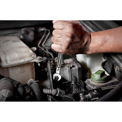 Combination SAE and Metric Wrench Mechanics Tool Set (30-Piece)
