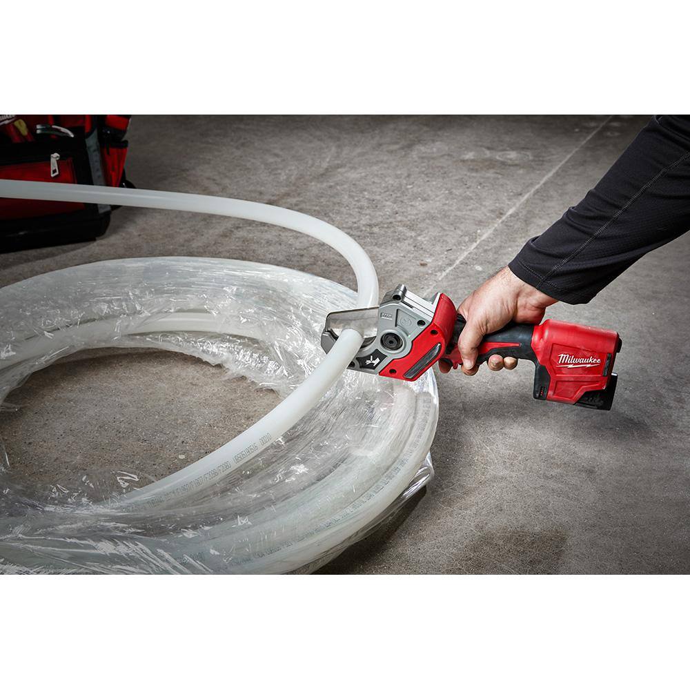 M12 12V Lithium-Ion Cordless PVC Shear Kit with One 1.5 Ah Battery, Charger and Hard Case