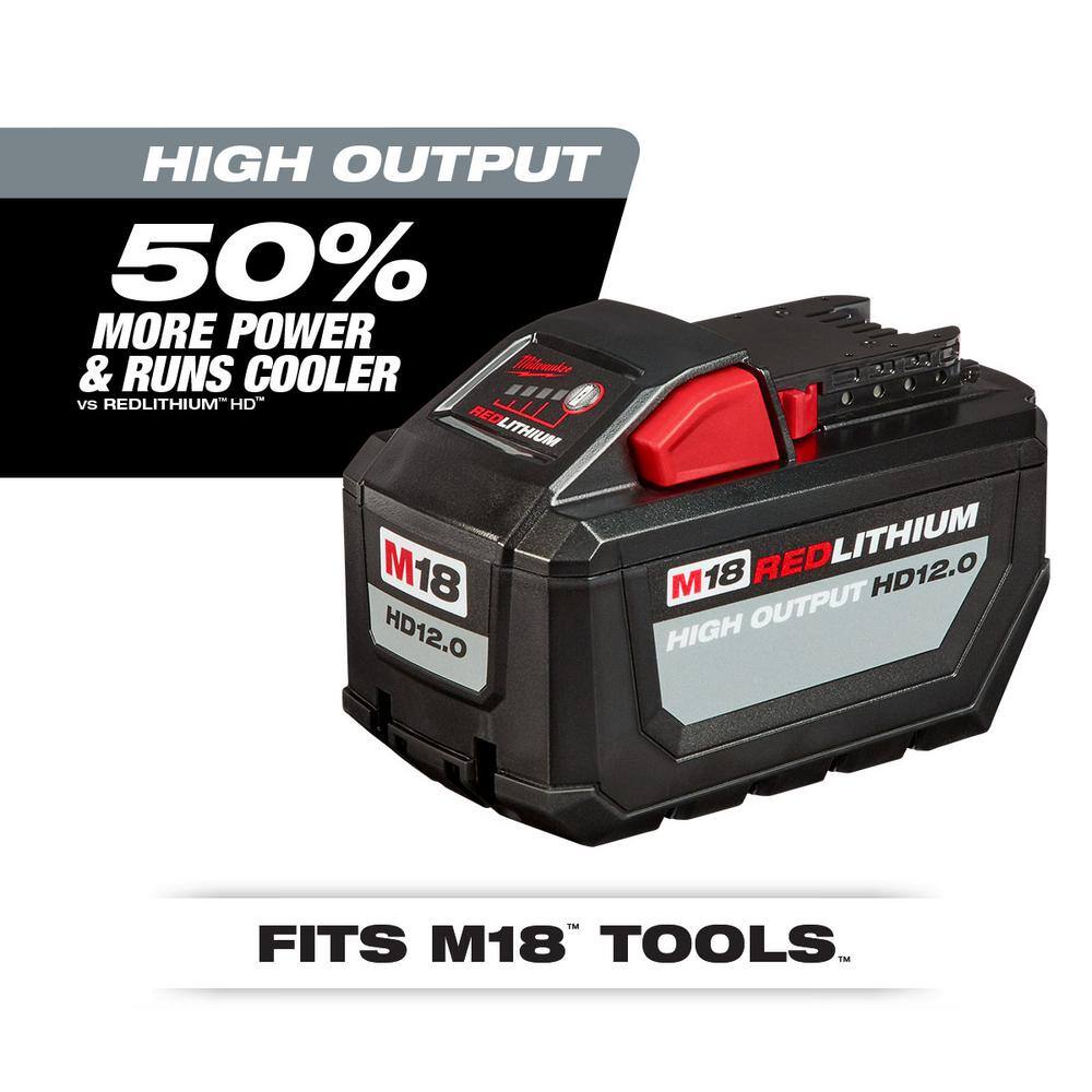 M18 18-Volt Lithium-Ion High Output 12.0Ah Battery Pack (3-Battery)
