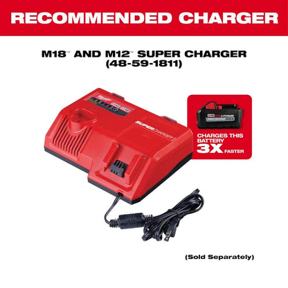M18 18-Volt Lithium-Ion HIGH OUTPUT XC 8.0Ah (2-Pack) and 6.0Ah Batteries (2-Pack)