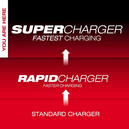 M18 18V Lithium-Ion Dual Bay Super Battery Charger with FORGE 6.0Ah Battery Pack (2-Pack)