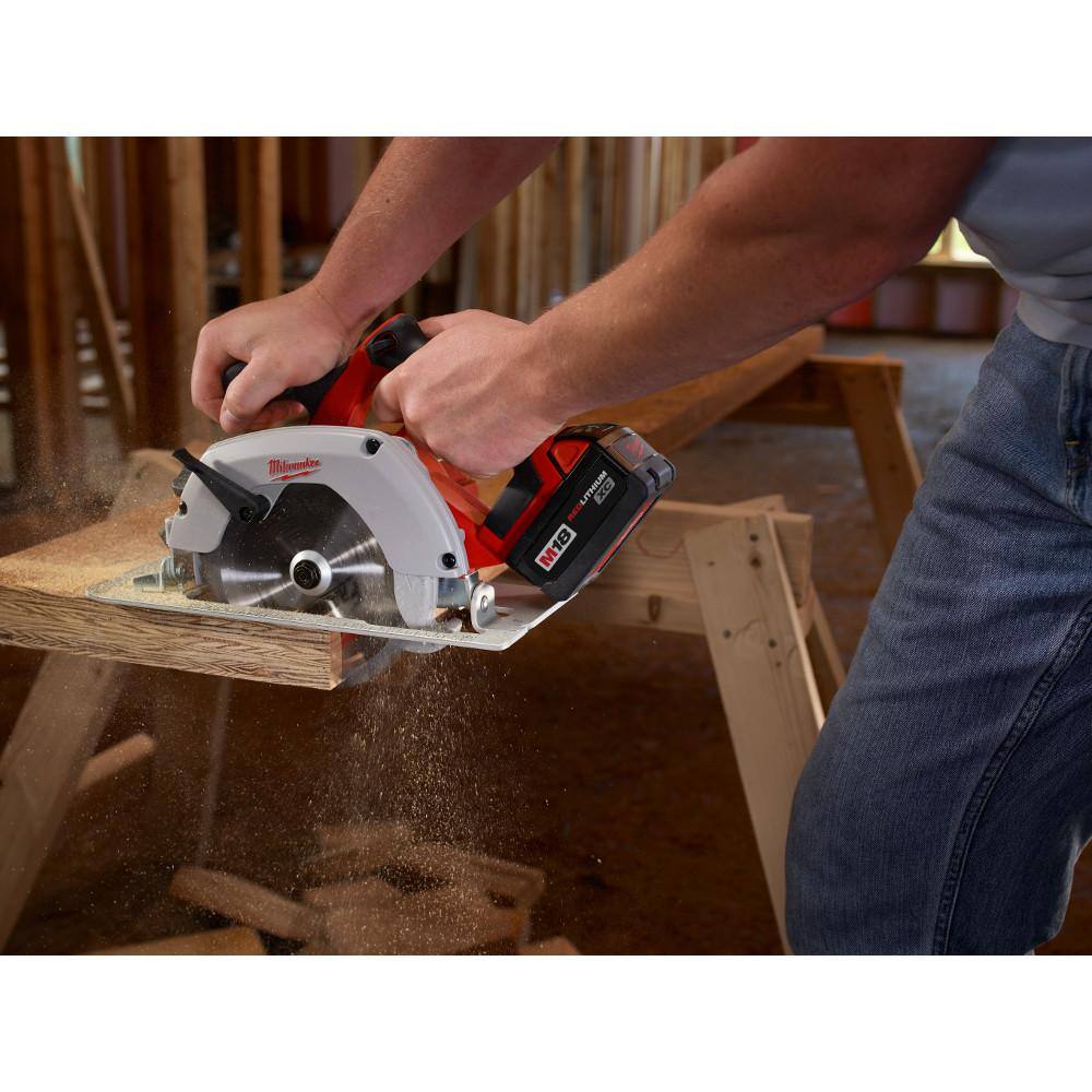M18 18V Lithium-Ion Cordless Combo Kit (5-Tool) with 2-Batteries, Charger and Tool Bag
