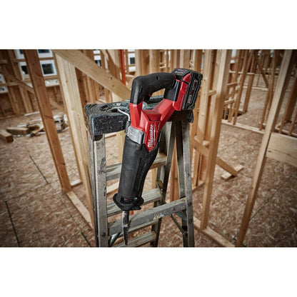 M18 FUEL 18V Lithium-Ion Brushless Cordless SAWZALL Reciprocating Saw Kit W/M18 FUEL Grinder