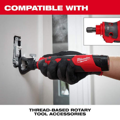 M12 12V Lithium-Ion Cordless Brushless Rotary Tool with (1) 2.0 Ah Battery Pack and Charger
