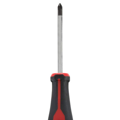 Phillips/Slotted Flat Head Hex Drive Screwdriver Set with Tri-Lobe Handle (6-Piece)