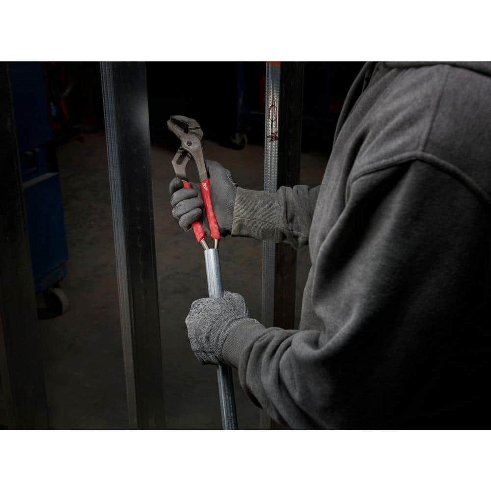6 in. and 10 in. Straight-Jaw Pliers Set (2-Piece)