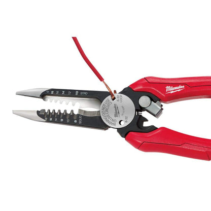 7.75 in. Combination Electricians 6-in-1 Wire Stripper/Cutter Pliers