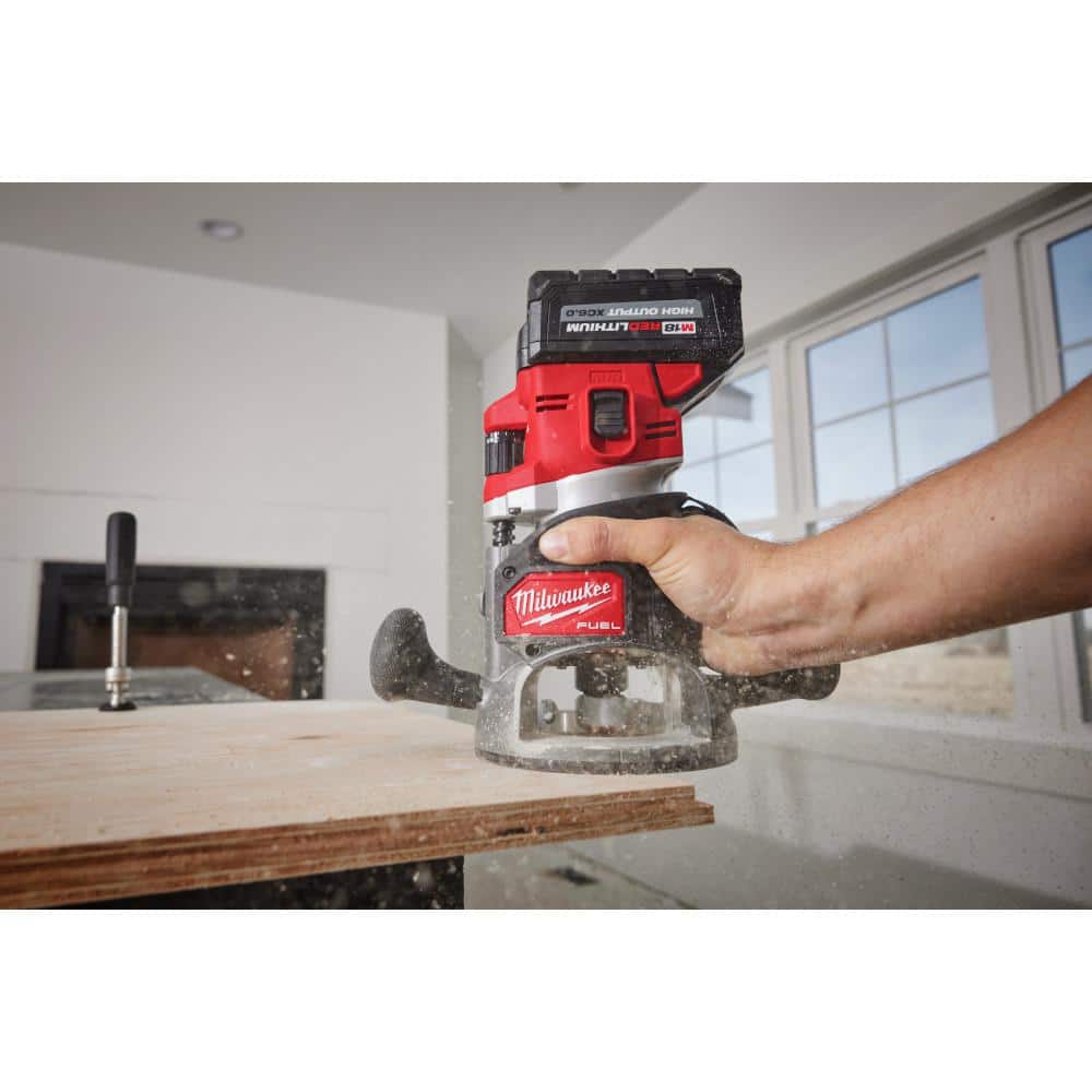 M18 FUEL 18V Lithium-Ion Cordless Brushless 1/2 in. Router (Tool-Only)