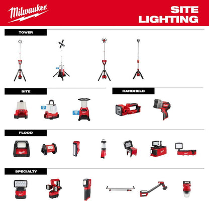 M18 18-Volt Lithium-Ion Cordless Rocket Dual Power Tower Light w/5.0ah Battery