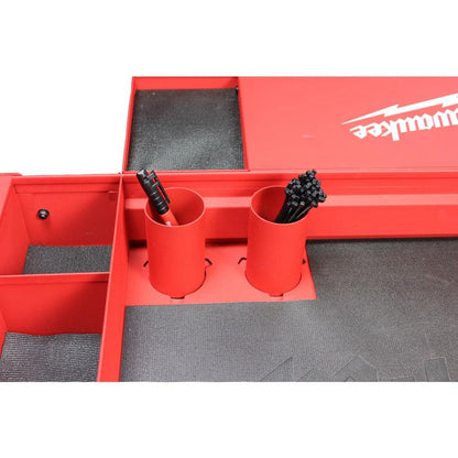 40 in. 2-Drawer Steel Work Cart