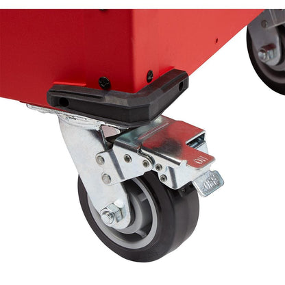 40 in. 2-Drawer Steel Work Cart